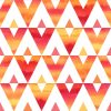 Abstract Tropical Sunset Triangles